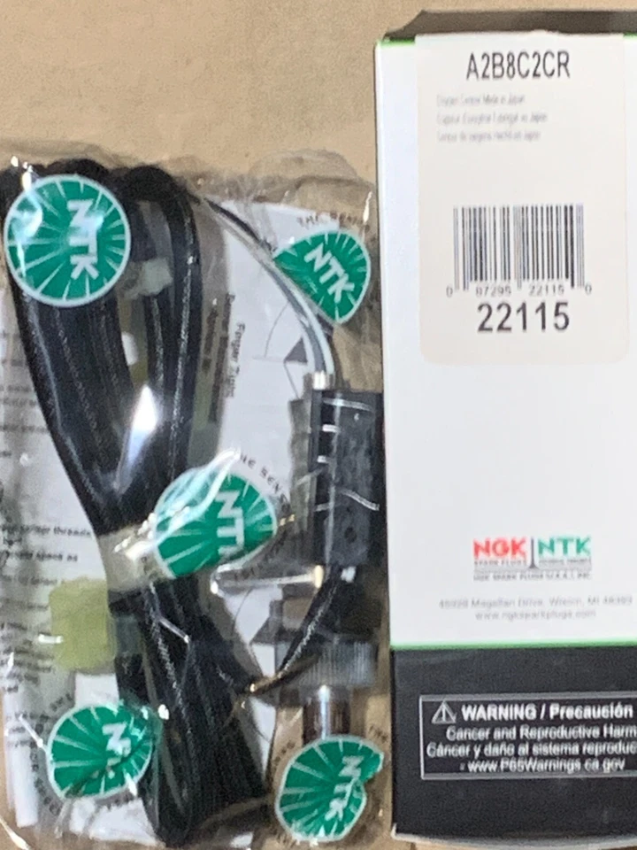 Датчик кислорода восходящий прямой посадки NGK 22115 подходит для 03–08 Mazda 6 3,0 л-V6 - Изображение 2 из 2