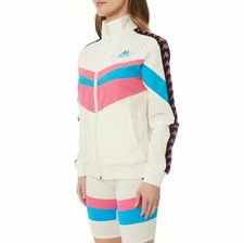 Kappa Football Cimanhi Track Jacket Cream Pin...