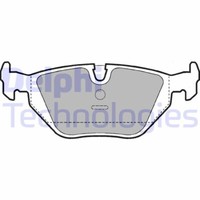 Delphi LP907 Bremsbelagsatz, Scheibenbremse FüR BMW