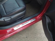 For 2024 Mazda 6 Car Accessories Door Sill Protector Scuff Guard Trims Sticker