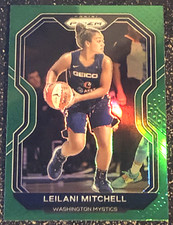 2021 Panini Prizm WNBA Green #3 Leilani Mitchell