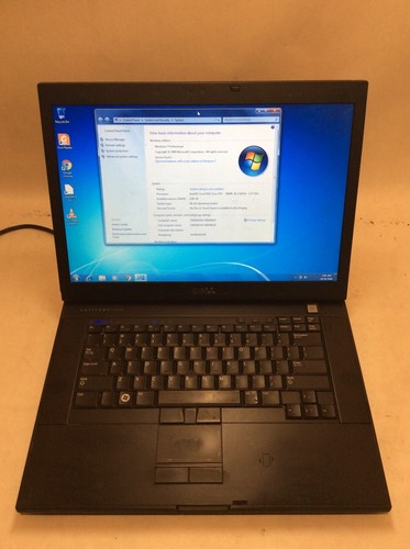 Dell Latitude E6500 Laptop 15" Intel Core 2 Duo Windows 7 READ DESCRIPTION -PP