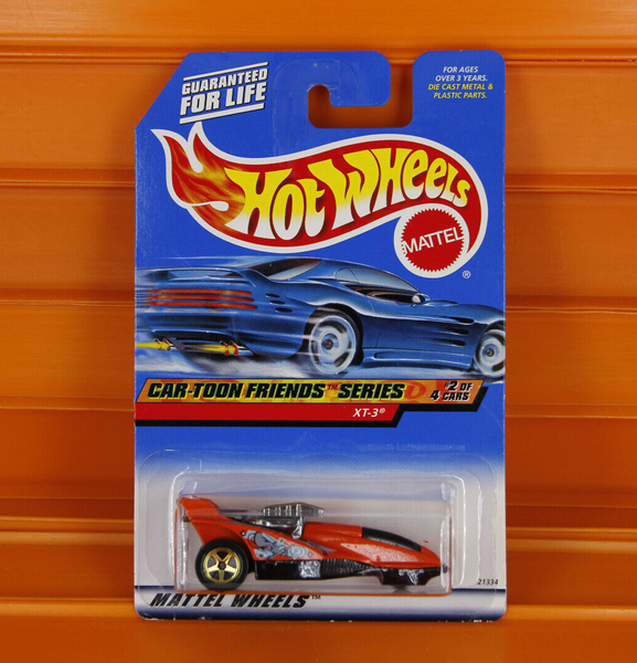 Hot Wheels - 1999 - XT-3 - Car-Toon Friends 2/4 - Blue Card Collector #986-image