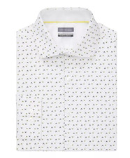 Van Heusen Even Temperature Never Tuck Dress Shirt Haze Size 17-17 1/2 2314