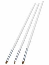 Makeup Brush Kit 3 Assorted Professional Detail Cosmetic Brushes