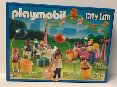 Playmobil  5627 Birthday Party / Cake Decoration  - 75 pcs  - NEW - 2014 