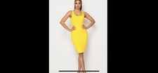 canary tshirt dress