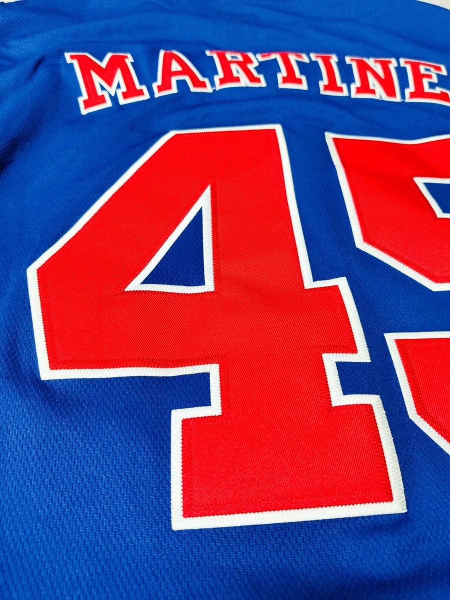 Montreal Expo 45 Pedro Martinez Vintage Jersey Rare Majestic
