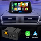 Car USB Retrofit Kit for MAZDA Apple CarPlay Android Auto 3 6 2 CX3 CX5 CX9 MX5
