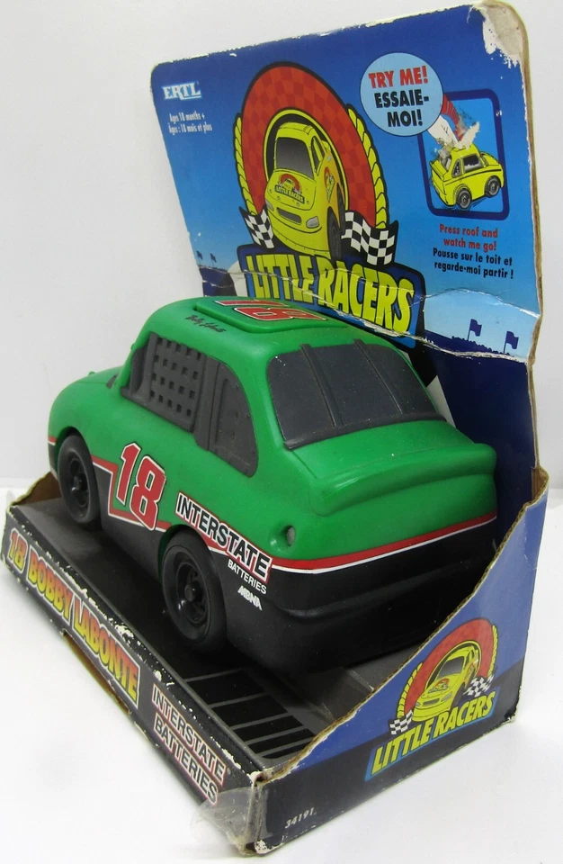 Ertl Little Racers No 18 1999 Bobby Labonte Push and Go coche nuevo en caja Foto 4 de 4