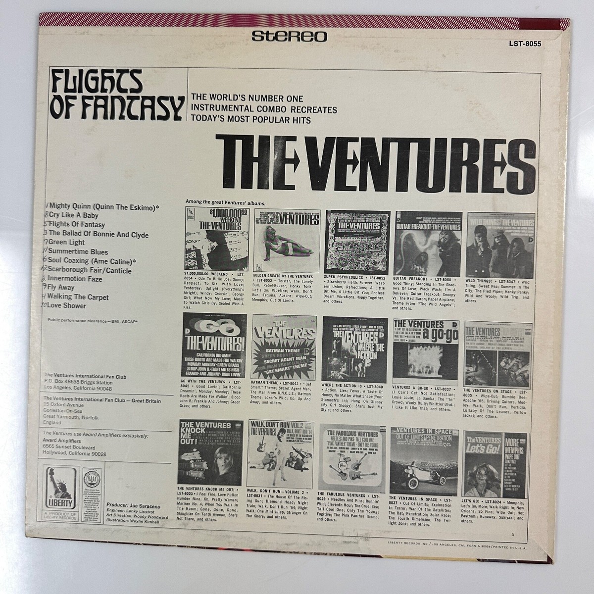 Flights Of Fantasy LP Record Album Vinyl The Ventures | eBay