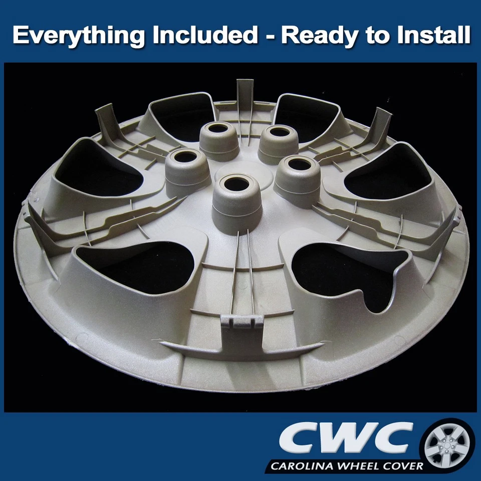 Tapacubos para Hyundai Sonata 2006-2010 genuino de fábrica OEM 16 pulgadas cubierta de rueda 55556 Foto 3 de 4