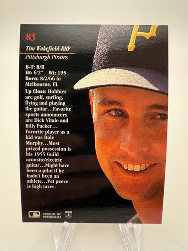 1993 Studio Baseball -- #1-220 - COMPLETE YOUR SET -- YOU PICK - Picture 190 of 464