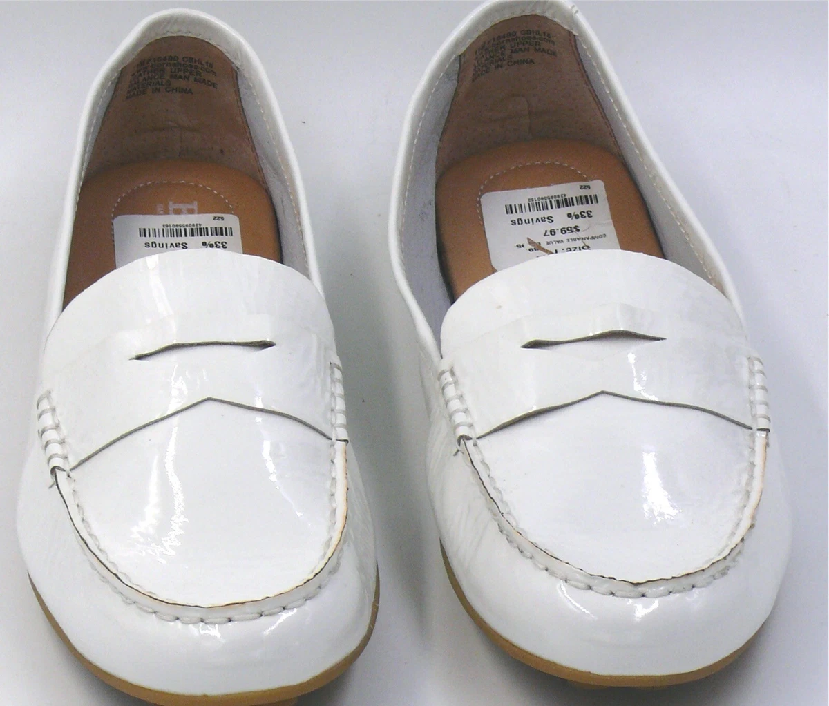 NWOB Born Womens 11B Medium Malena patent Leather Loafer Flat