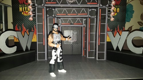 WCW Nitro entrance stage custom made for wrestling figures wwe/wwf/ecw - Picture 10 of 10