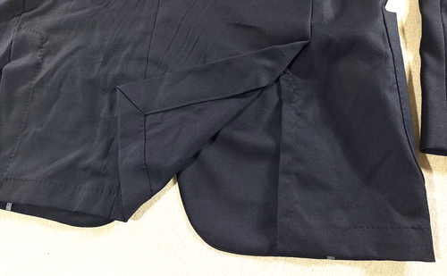 Peter Millar 100% Wool Navy Suit Jacket Sport Coat Tailored Fit 36" MEDIUM flaw - Picture 14 of 20
