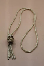 #741 COLLAR Craneo Santeria Necklase Consagrado Santero Proteccion scc