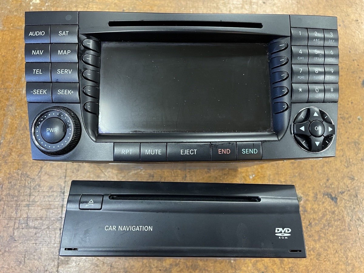 03-08 Mercedes W211 E350 E500 Command Head Unit Navigation Radio 