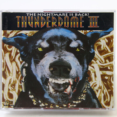 Music Musik Album CD Thunderdome III (The Nightmare Is Back!) Sehr Gut
