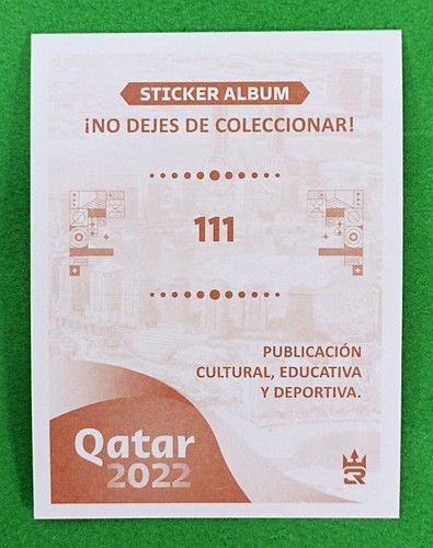 2022 3R Qatar World Cup FIFA #111 LEANDRO PAREDES Argentina Soccer Team Sticker - 第 2/2 張圖片
