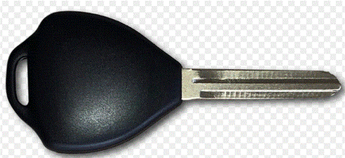Remote Car Key Suitable for Toyota Hilux or Yaris 2005 2006 2007 2008 2009 4D-67 - Picture 3 of 5