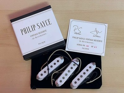 JW Restoration PS-1 Philip Sayce Limited Edition Set Stratocaster Pickups Joel W