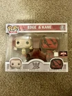 Edge Kane 2 Pack WWE Funko Pop New In Box Target Con Exclusive