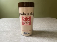 Burger Chef Vintage Thermo-Serv Insulated Coffee Cup Maxwell House NO LID