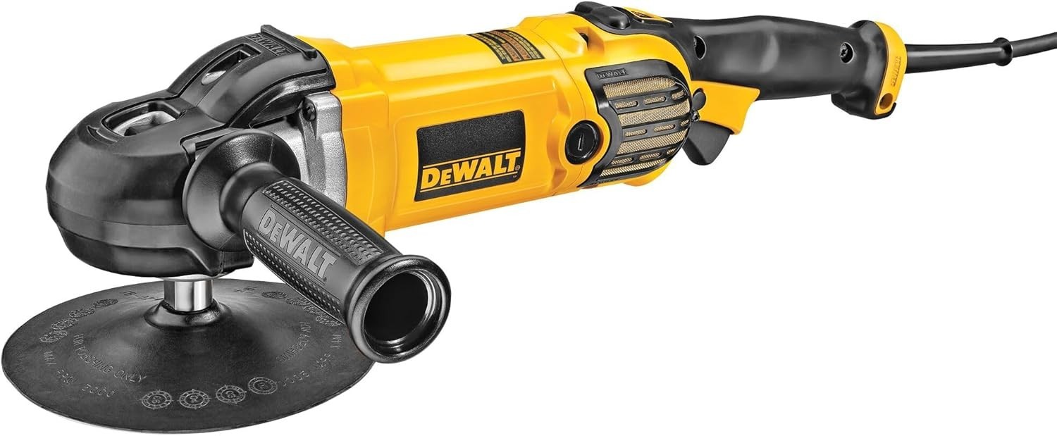 Dewalt DWP849X 7"/9" Variable Speed Rotary Polisher, 12 Amp 