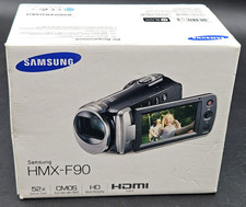 Brand New, Sealed - Samsung HMX-F90 HD Camcorder 52x Zoom, HDMI, Black