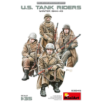 U.S. Tank Riders (Winter 1944-45) Kit 1:35 Miniart Kit Figure Militari -D- Neues