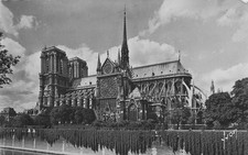 75 PARIS NOTRE DAME ET LE SQUARE DE L ARCHEVECHE