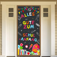 Alles Gute Zum Schulanfang Banner FüR Einschulung Deko, Stoff Einschulung Banner
