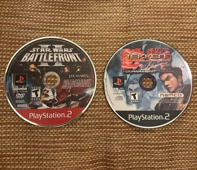 Ps2 Games (Tekken Tag Tournament, Star Wars Battlefront II)