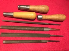 Simonds Nicholson Files Half Round Square 2nd Cut 6" 4"