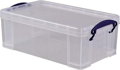 Really Useful Box 5 Litre Box.Clear Transparent 200x125x355 mm PP Polypropylen
