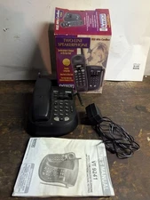 1999 Vtech VT 9241 900 MHz Cordless Two Line Speaker Phone - Needs Battery - 