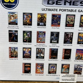 Sega Genesis Ultimate Portable Game Player 85 Brand New Factory Sealed At Games
