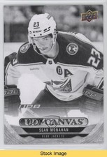 2024-25 Upper Deck Extended Series UD Canvas Black Sean Monahan #C306 READ 1so1