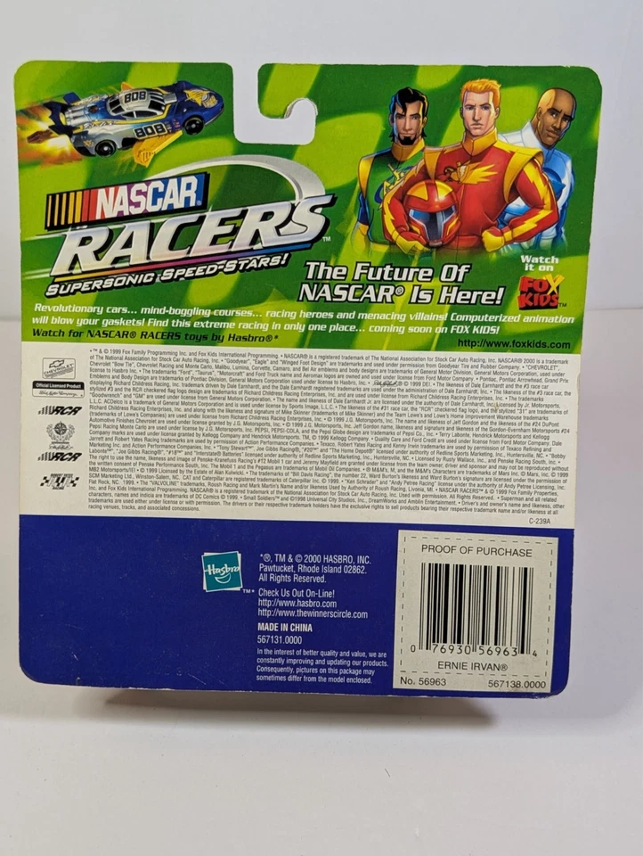2000 Winners Circle 1:43 Ernie Irvan #36 M&M's Millennium Pontiac Grand Prix - Image 4 of 4