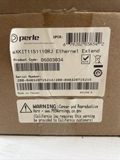 Perle eX-KIT11-S110-RJ Extender Kit - 1 Pair of eX-1S110-RJ Ethernet Extenders