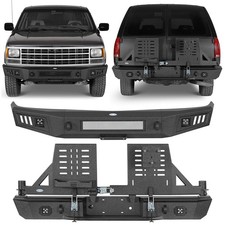 Fit 92-99 Suburban Tahoeyukon Steel Front Bumper Or Rear Bumper Wtire Carrier