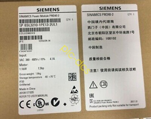 1 pieza nuevo Siemens 6SL3210-1PE13-2UL1 6SL3 210-1PE13-2UL1 nuevo Fedex o DHL - Imagen 3 de 13