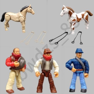 Mega Bloks Construx Solder Horse Building Block Figure Model in Loose Set