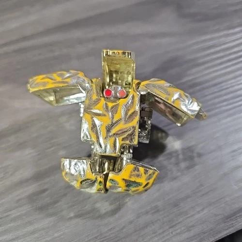 Gobots Gold Rock Lord Nuggit 1985 Bandai Transforming Vintage Action Figure