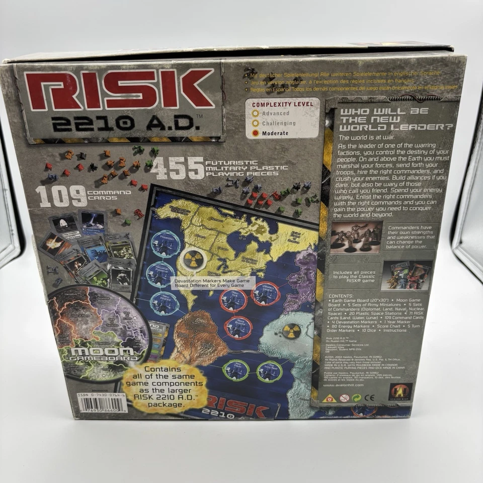 RISK 2210 A.D. Board Game - Image 4 of 4