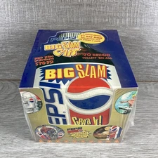 Rare 1995 Pepsi Co Big Slam Caps Pogs Sealed Box 36 Packs