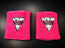 WWF Wrestling Bret Hart Sweatbands Lot of 2, 90s, VINTAGE COLLECTORS.