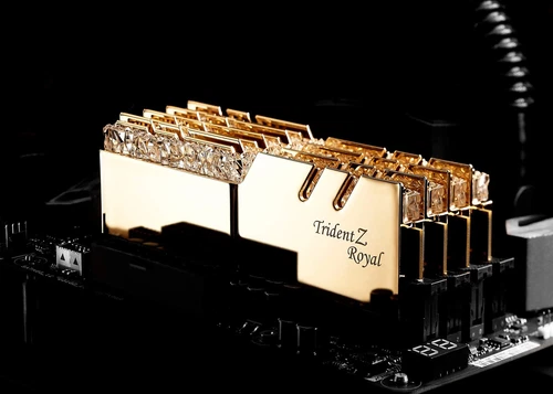Trident Z Royal Series Gold 16 GB 2 x 8 GB 288 pines SDRAM PC4-25600 DDR4 3200 CL16- - Imagen 3 de 5