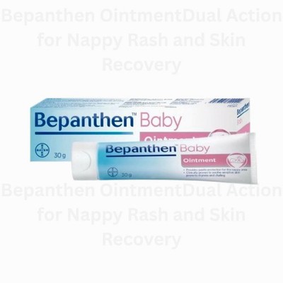 2 X 100g Bepanthen Ointment Dual Action For Nappy Rash and Skin Recovery